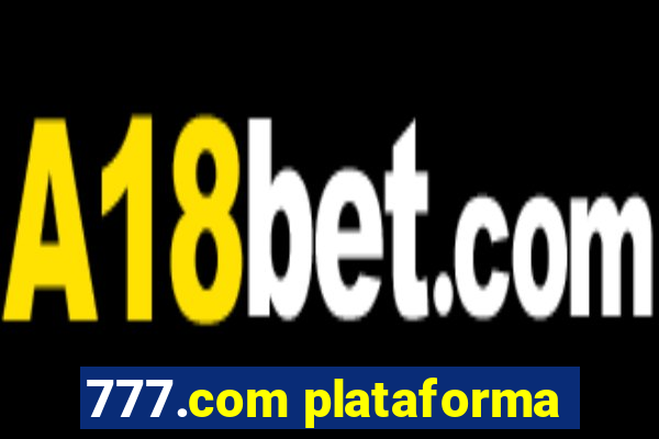 777.com plataforma